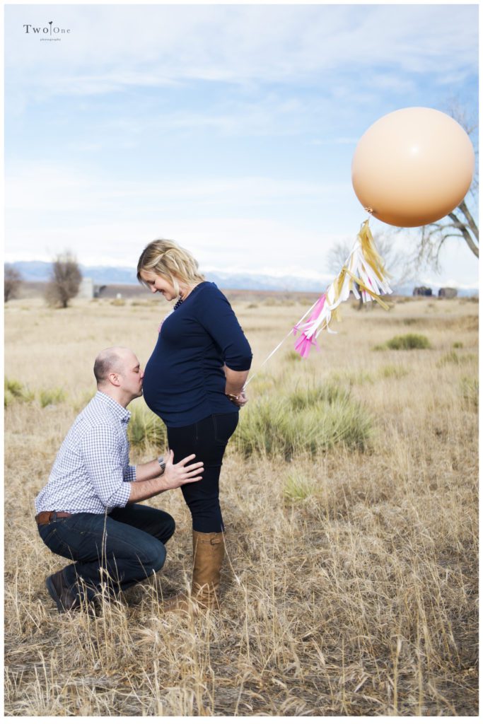 Becky and Scott at Cherry Creek Reservoir Maternity Photos