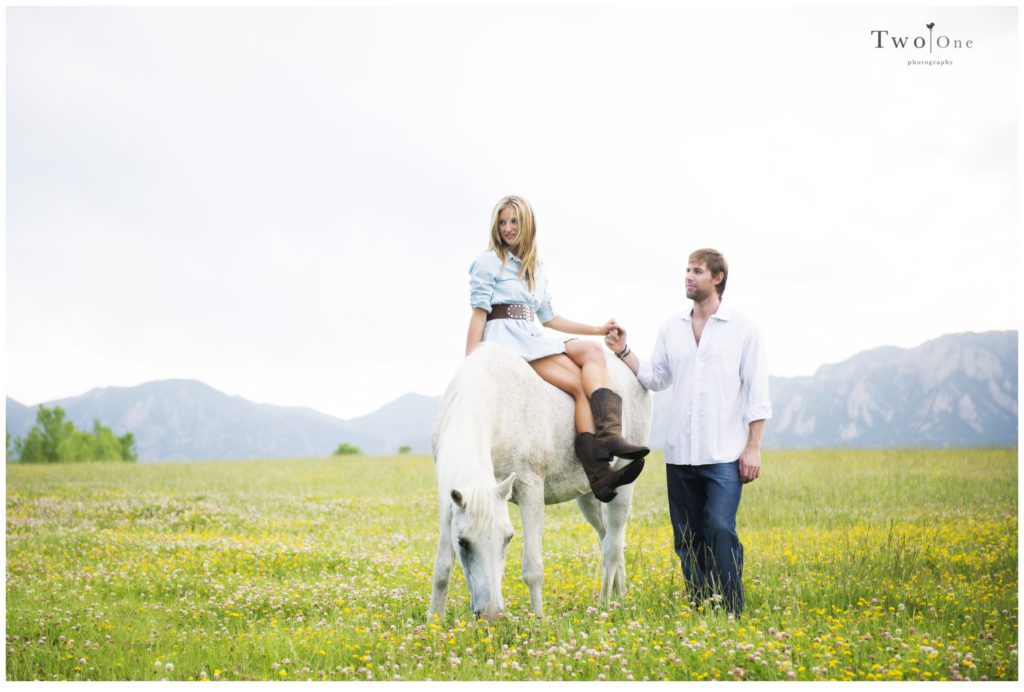 Carina and John at Boulder Engagement Photos