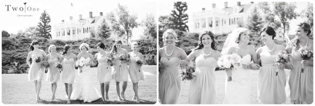 Erin and John at Manor House Wedding