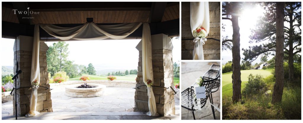 The Sanctuary Golf Course Wedding in Sedalia Colorado