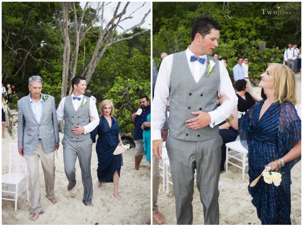 Trunk Bay Wedding St. John US Virgin Islands by Two One Photography