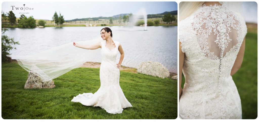 Irena and Mark at Spruce Mountain Ranch Wedding