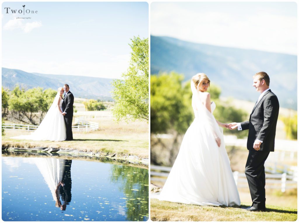 Casey and Isaac at Crooked Willow Farms Wedding