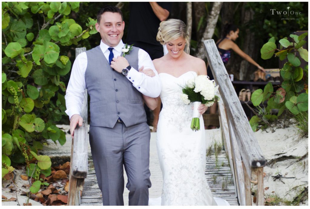 Trunk Bay Wedding St. John US Virgin Islands by Two One Photography