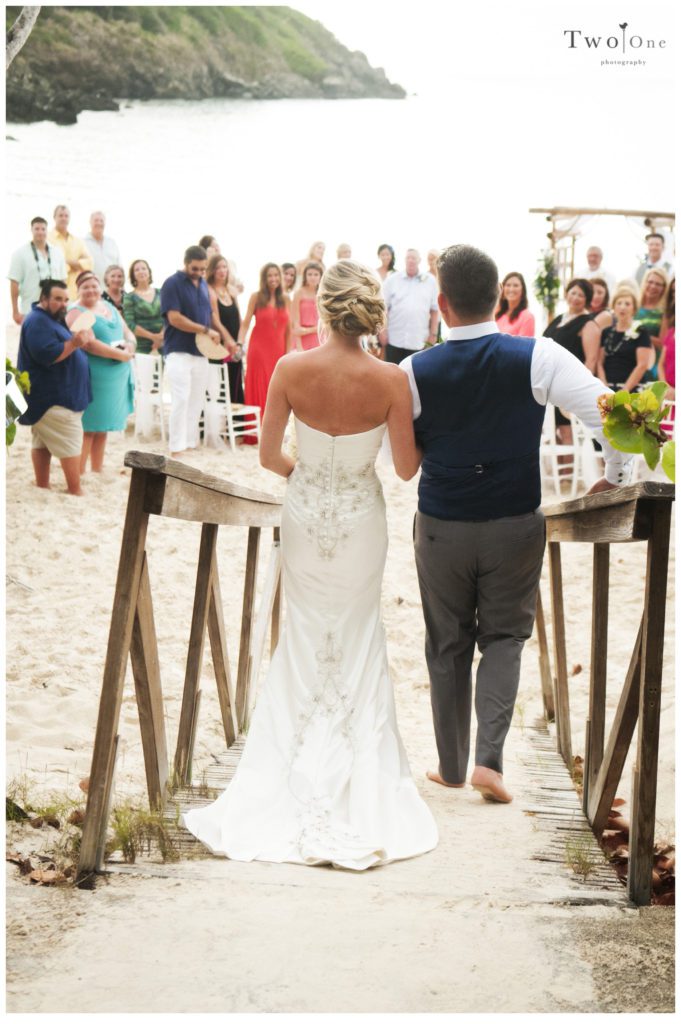 Trunk Bay Wedding St. John US Virgin Islands