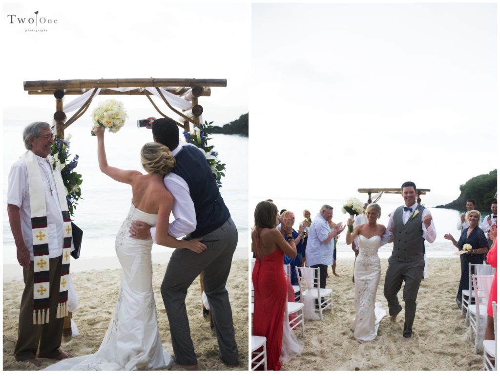 Trunk Bay Wedding St. John US Virgin Islands