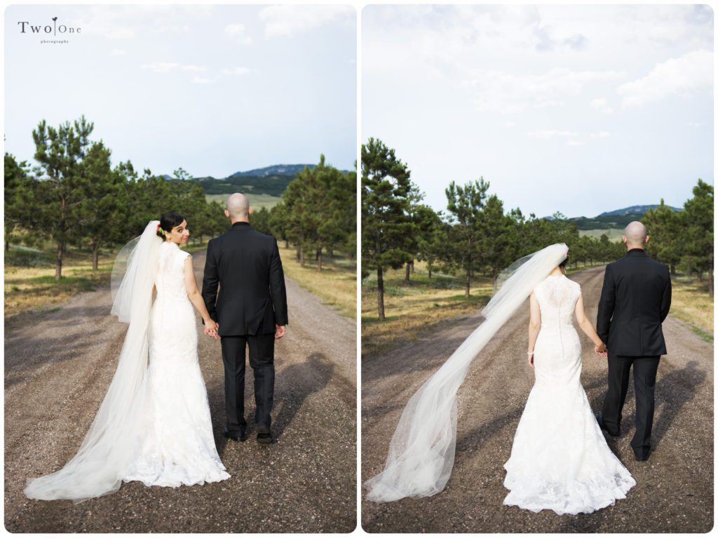Irena and Mark at Spruce Mountain Ranch Wedding