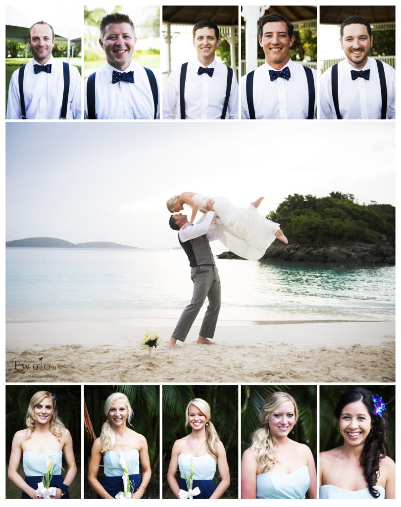 Janelle and Mick at Trunk Bay Wedding St. John US Virgin Islands