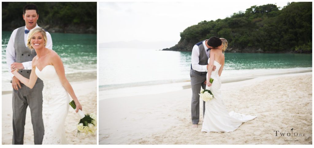 Trunk Bay Wedding St. John US Virgin Islands