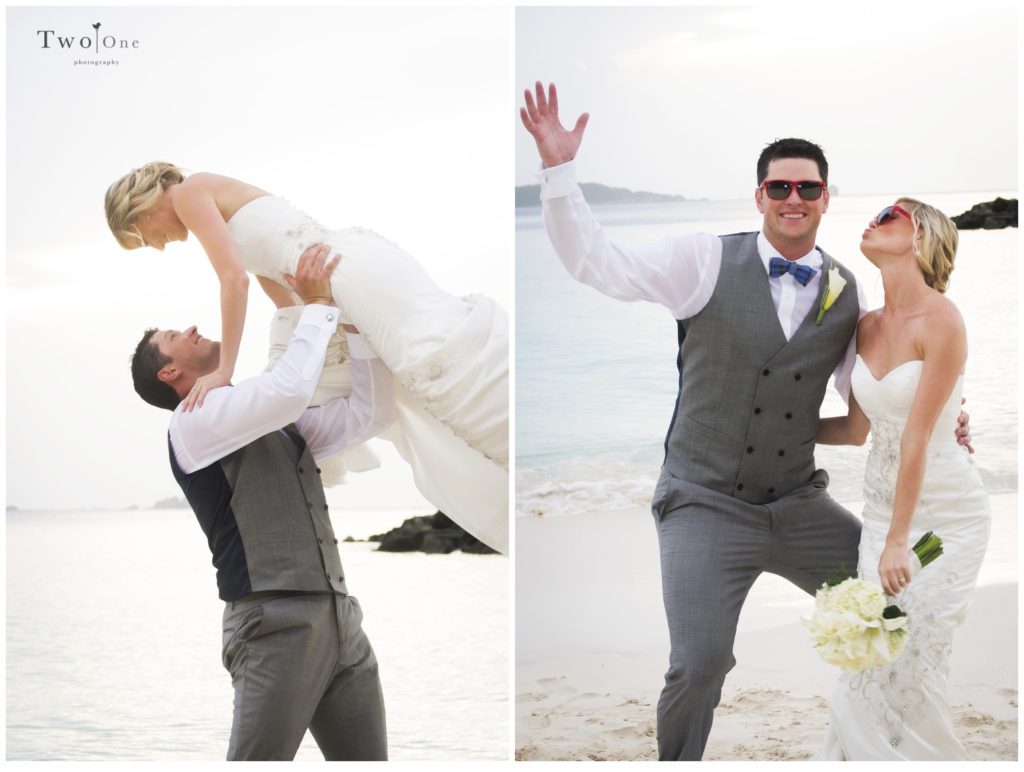 Trunk Bay Wedding St. John US Virgin Islands