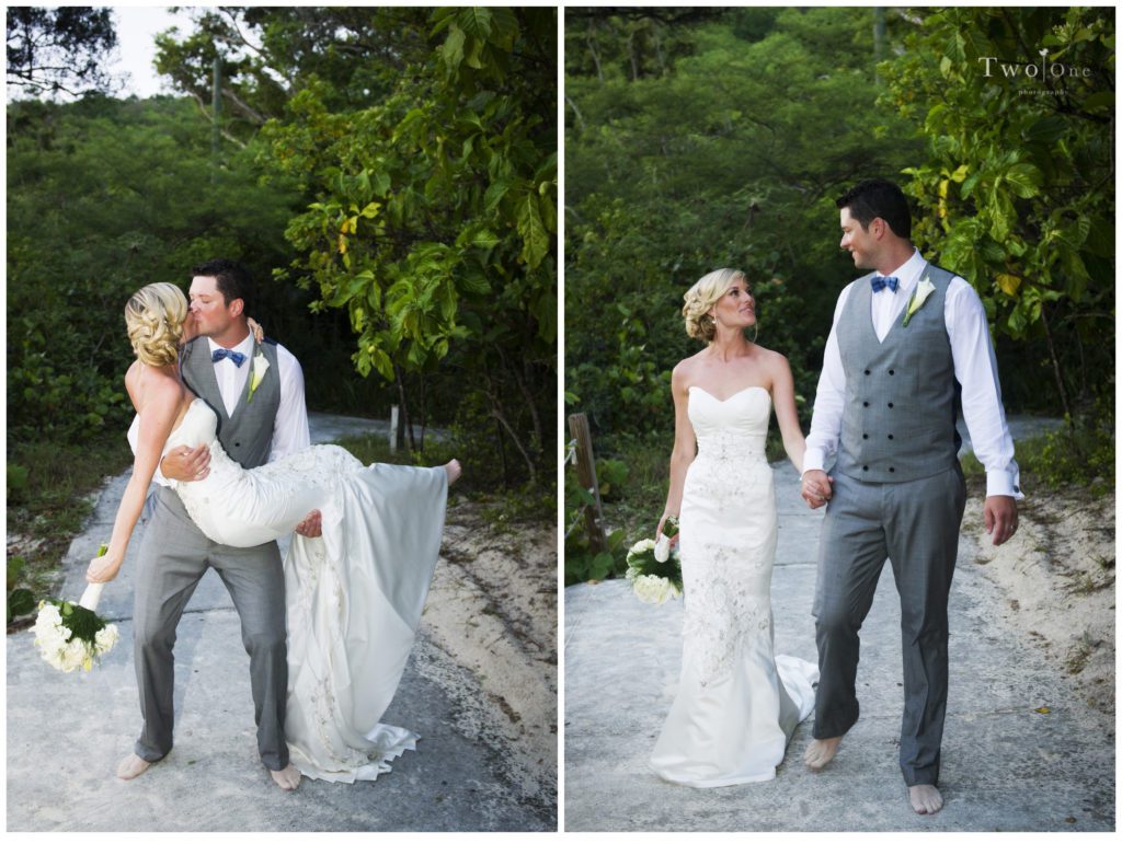 Trunk Bay Wedding St. John US Virgin Islands by Two One Photography