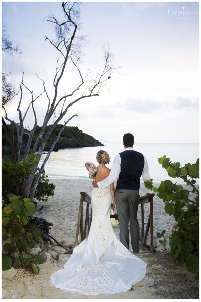 Trunk Bay Wedding St. John US Virgin Islands