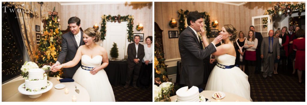 Becky and Ryan at Manor House Wedding