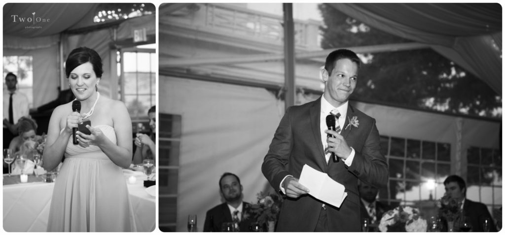 Erin and John at Manor House Wedding
