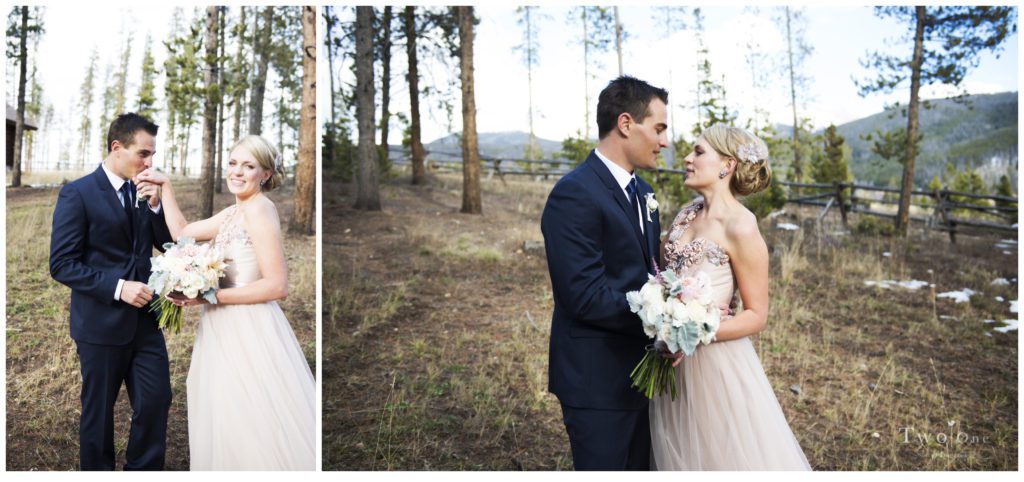 Jo and Sean at Devil's Thumb Ranch Wedding