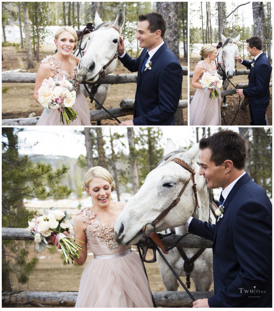 Devil's Thumb Ranch Wedding by Two One Photography