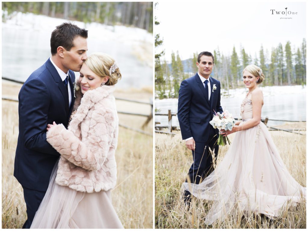Jo and Sean at Devil's Thumb Ranch Wedding