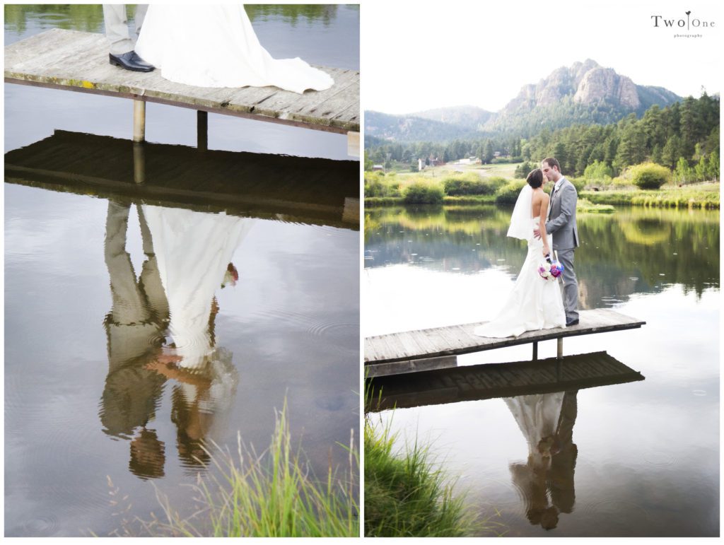 Lower Lake Ranch Wedding in Pine Colorado