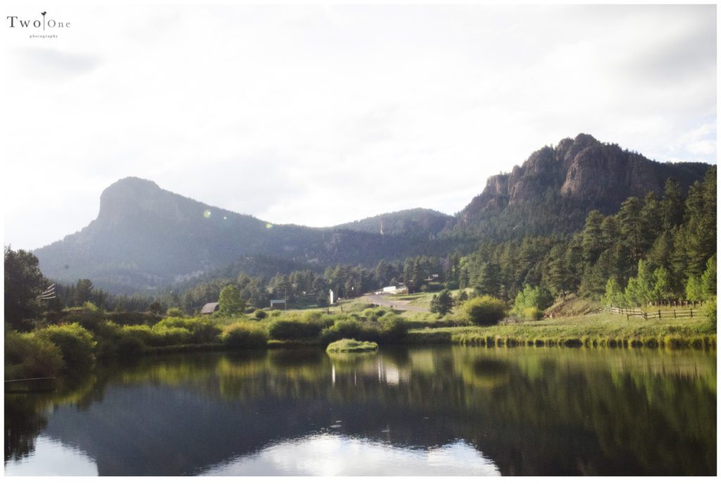 Lower Lake Ranch Wedding in Pine Colorado