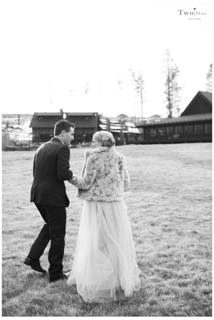 Jo and Sean at Devil's Thumb Ranch Wedding