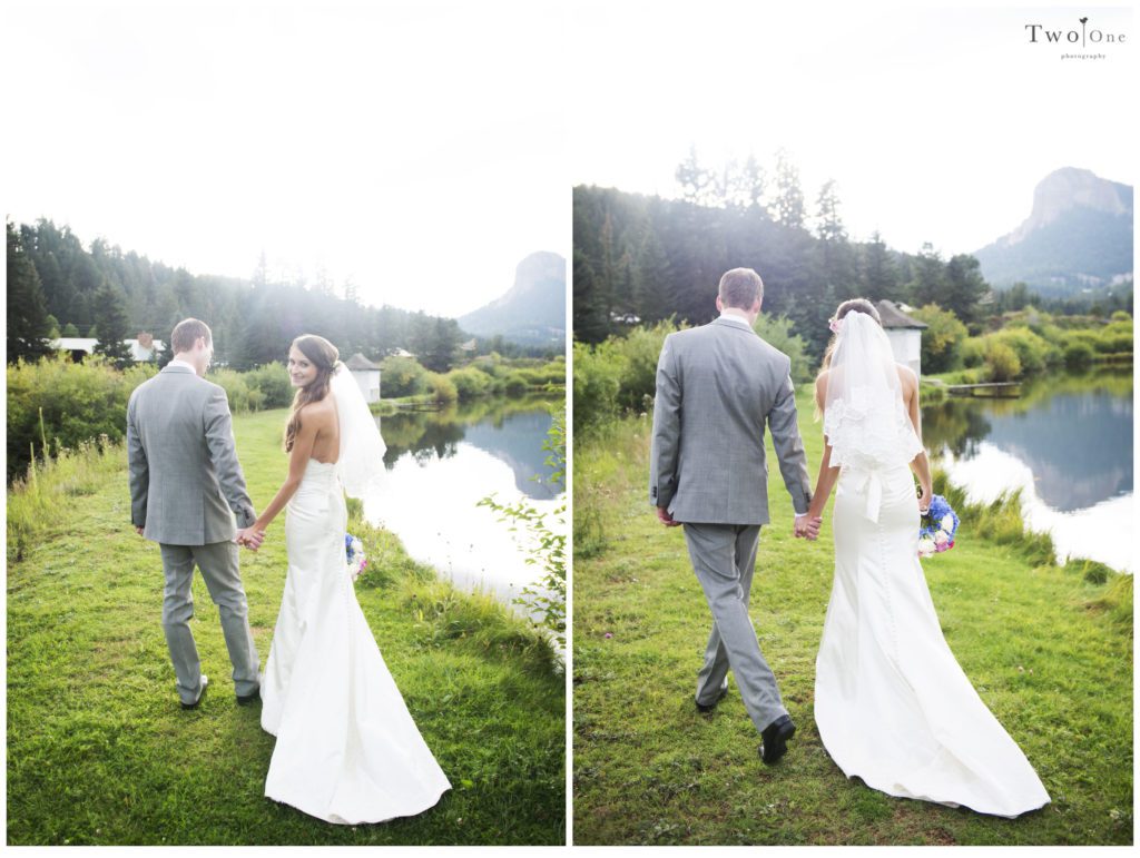 Lower Lake Ranch Wedding in Pine Colorado