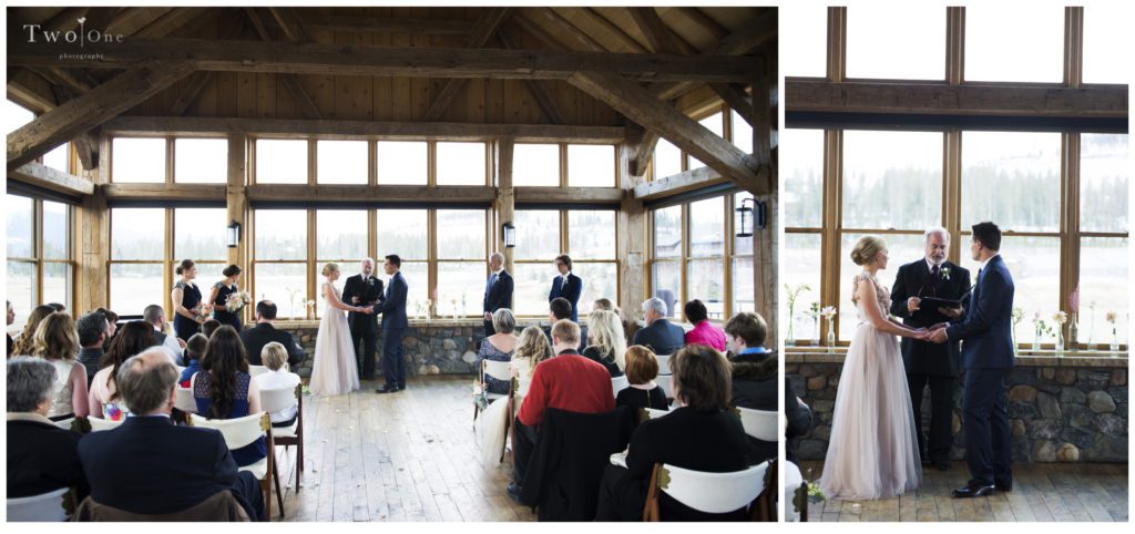 Jo and Sean at Devil's Thumb Ranch Wedding