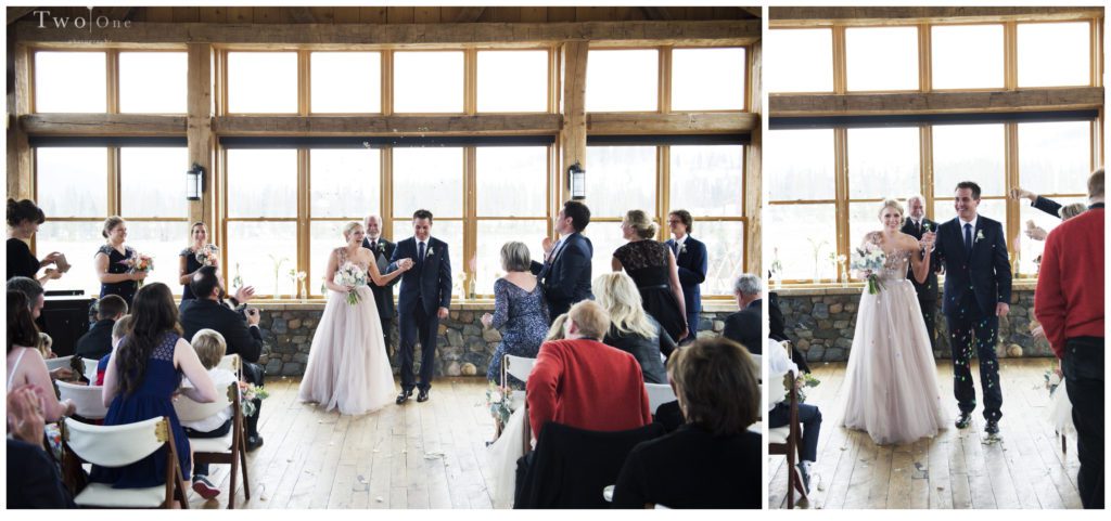 Jo and Sean at Devil's Thumb Ranch Wedding