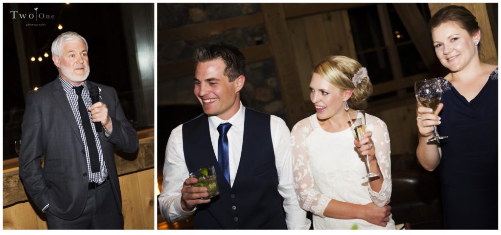 Jo and Sean at Devil's Thumb Ranch Wedding